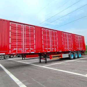3 Axle Dry Van Box Trailer (2)