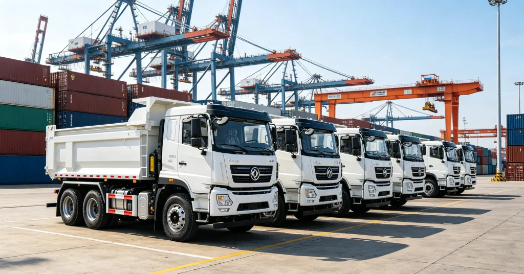 Chinese Heavy Duty Trucks Ready for Global Export