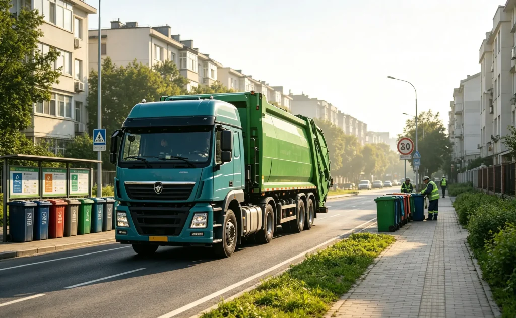 Cleaning and waste collection support