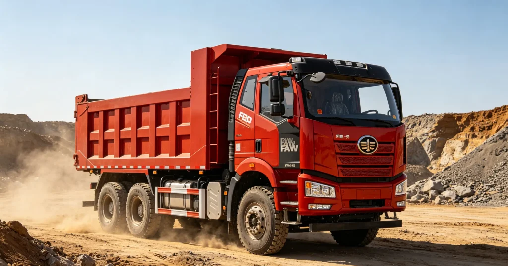 FAW Dump Truck for Mining & Construction