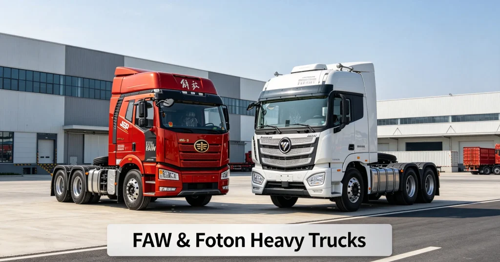 FAW & Foton Heavy Trucks