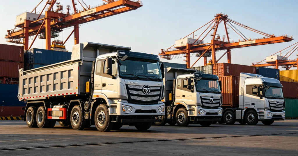 Foton Heavy Trucks Ready for Global Export