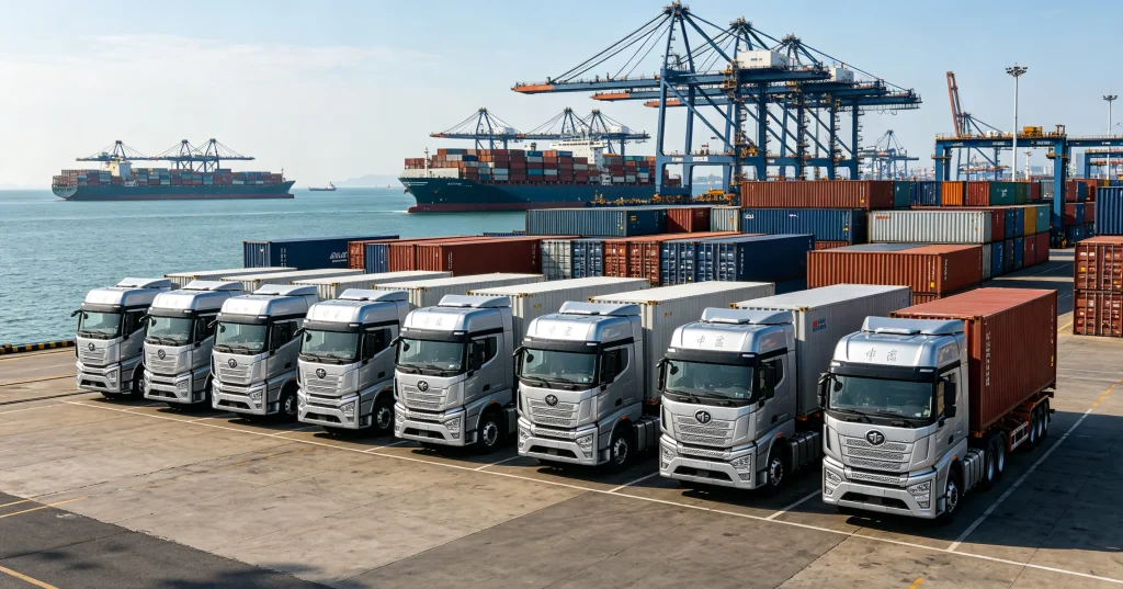 Introduction Why 2026 Is a Turning Point for Chinese Heavy Duty Truck Exports