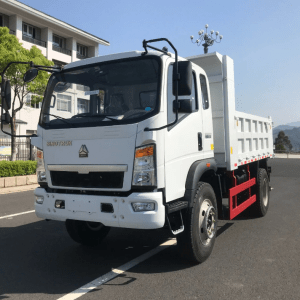 Sinotruck Howo Light Duty Cargo 5 Ton 7 Ton 4x2 Light Dump Truck