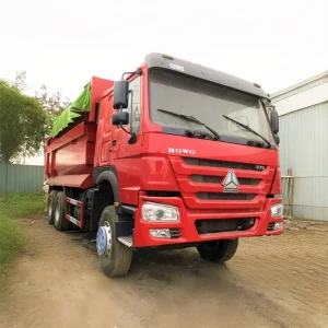 Tipper Truck Howo 375hp 6x4 10 Wheels Dump T
