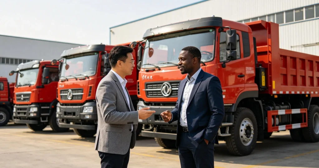 chinese-truck-exporter-african-buyer-meeting