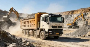 howo‑dump‑truck‑working‑africa‑mining‑site