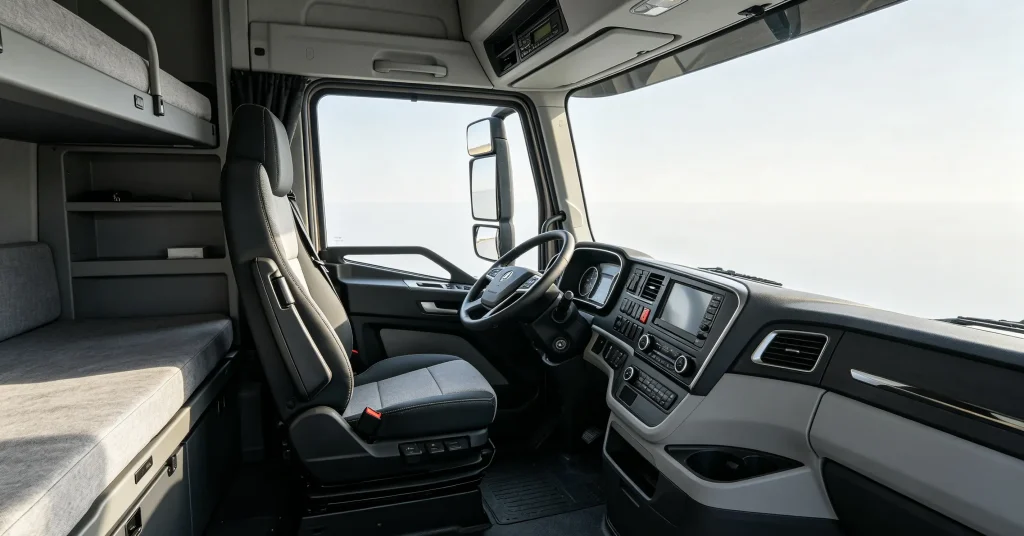 shacman_x3000_cab_interior