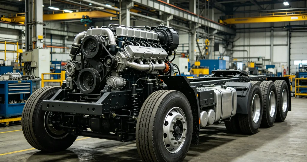 shacman_x3000_chassis_engine