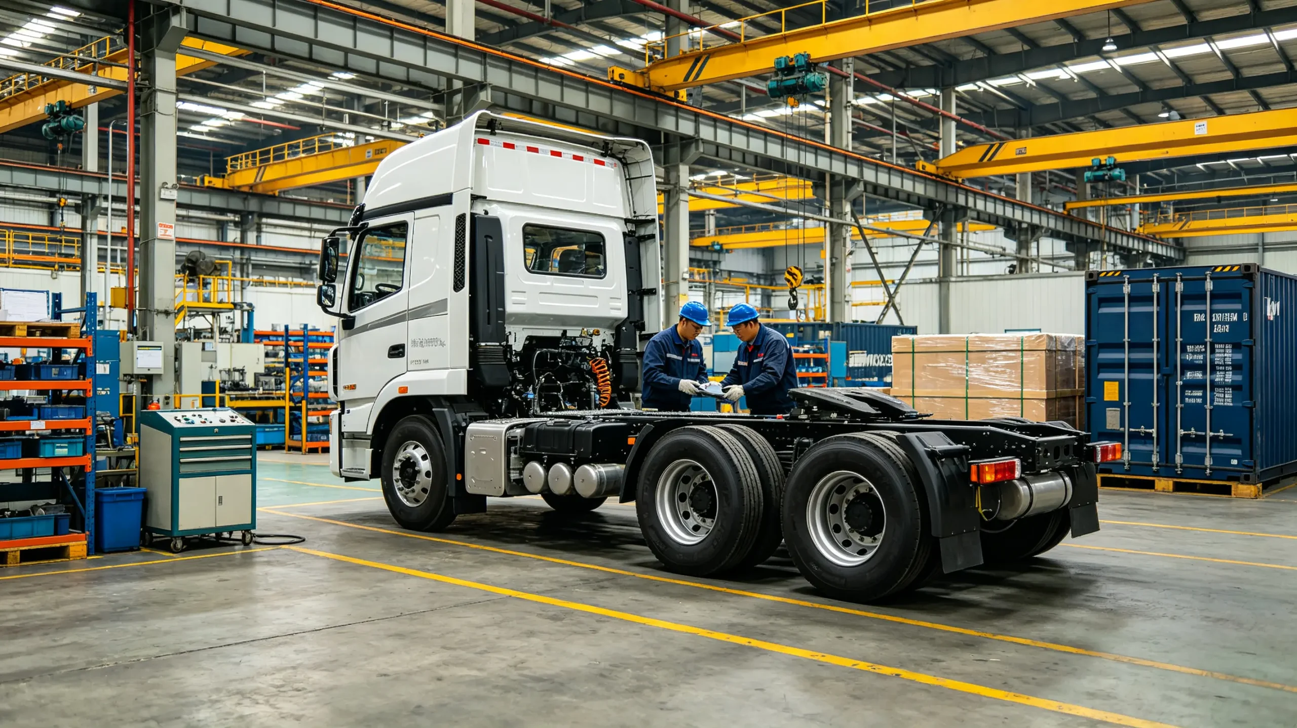 Reliable China truck export company audit, factory inspection, export qualifications, documentation and quality control