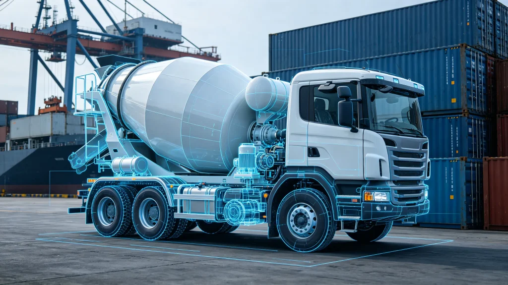 concrete mixer truck for sale concrete-mixer-export-specs
