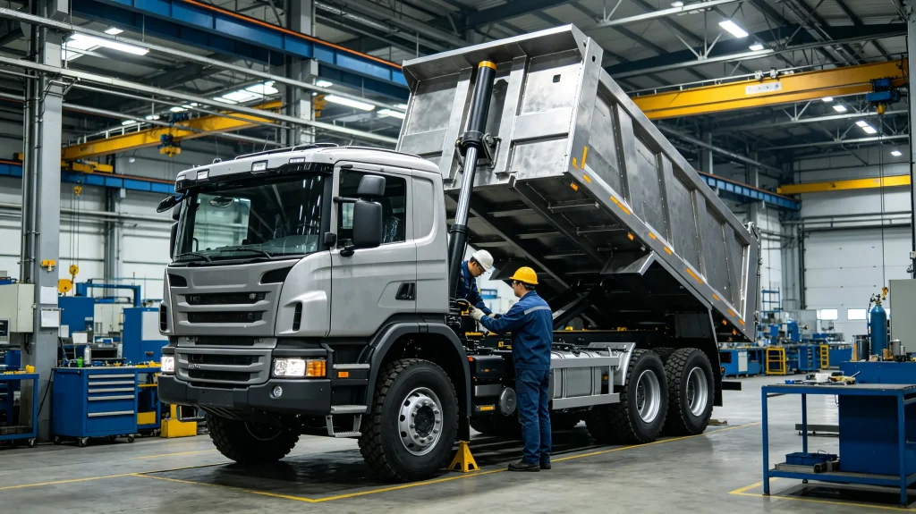 dump-truck-factory-custom-inspection-workshop